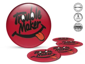 Sticker silicone Exclusive Style High-End Dome Labels